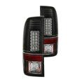 Spyder 2008-2015 Ford Super Duty Black LED Tail Lights 5003898